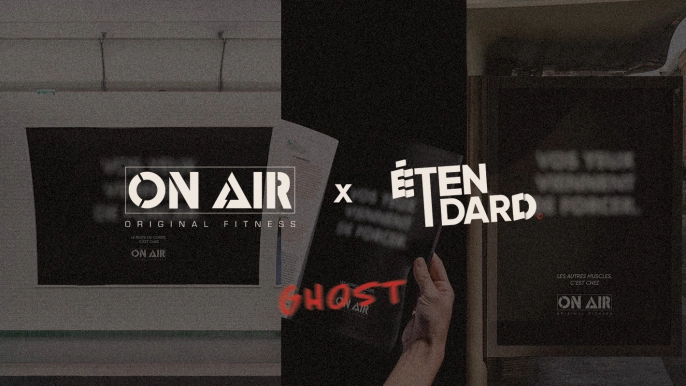 ON AIR x Étendard : un concept flou