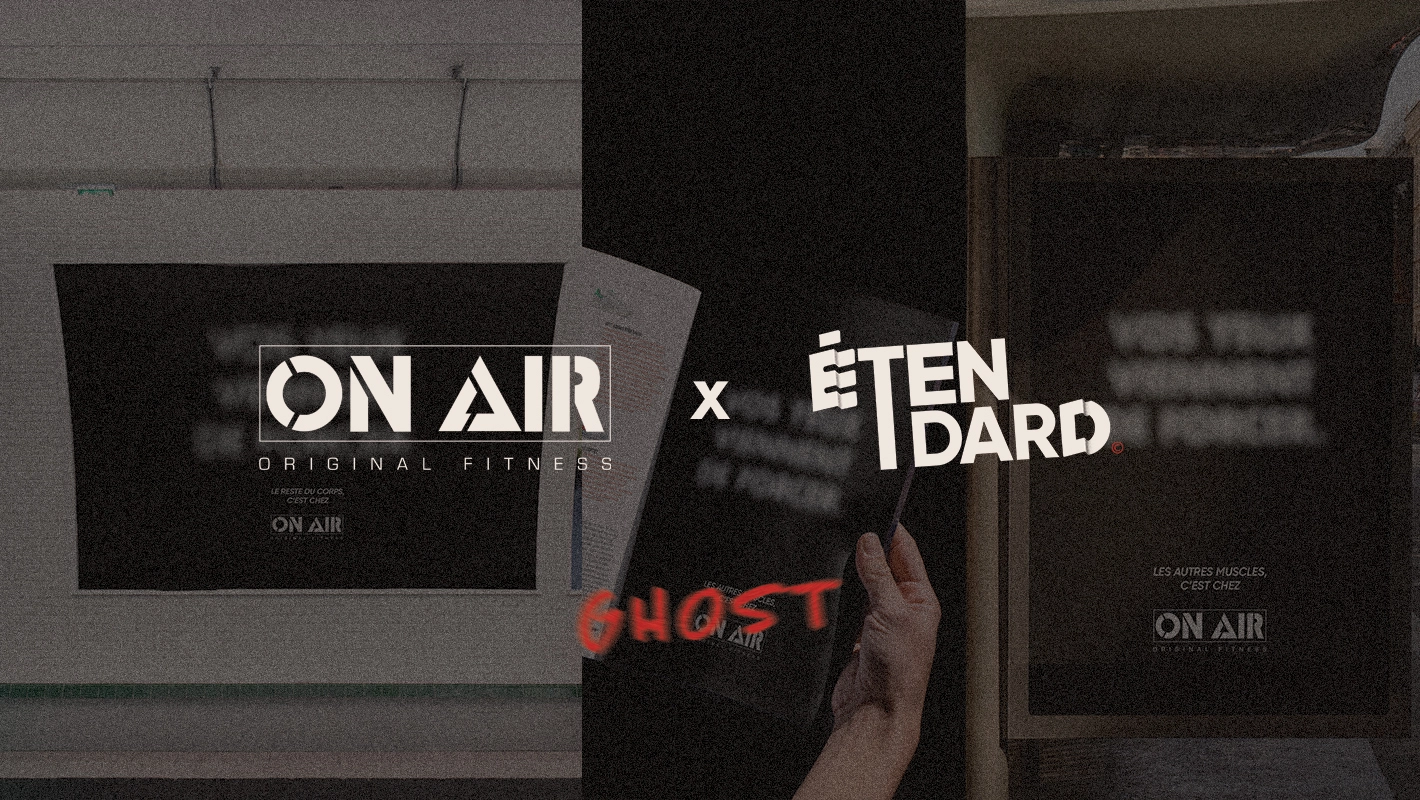 ON AIR x Étendard : un concept flou