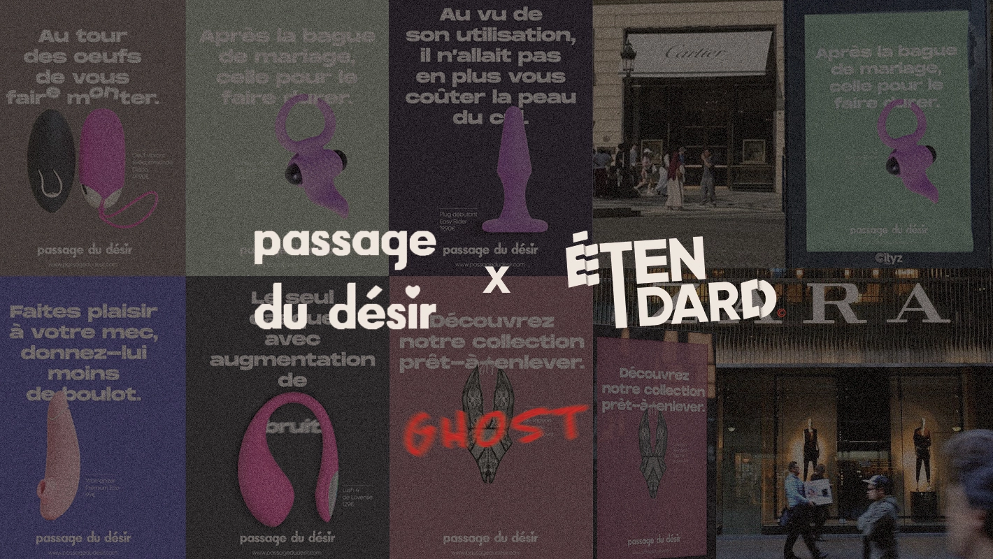 Passage Du Désir x Étendard : s*x in the city
